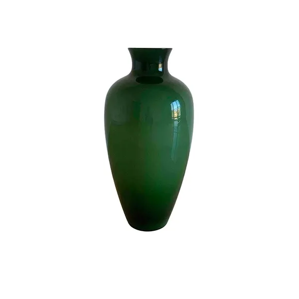 Labuan extra large decorative glass vase (green), Venini image