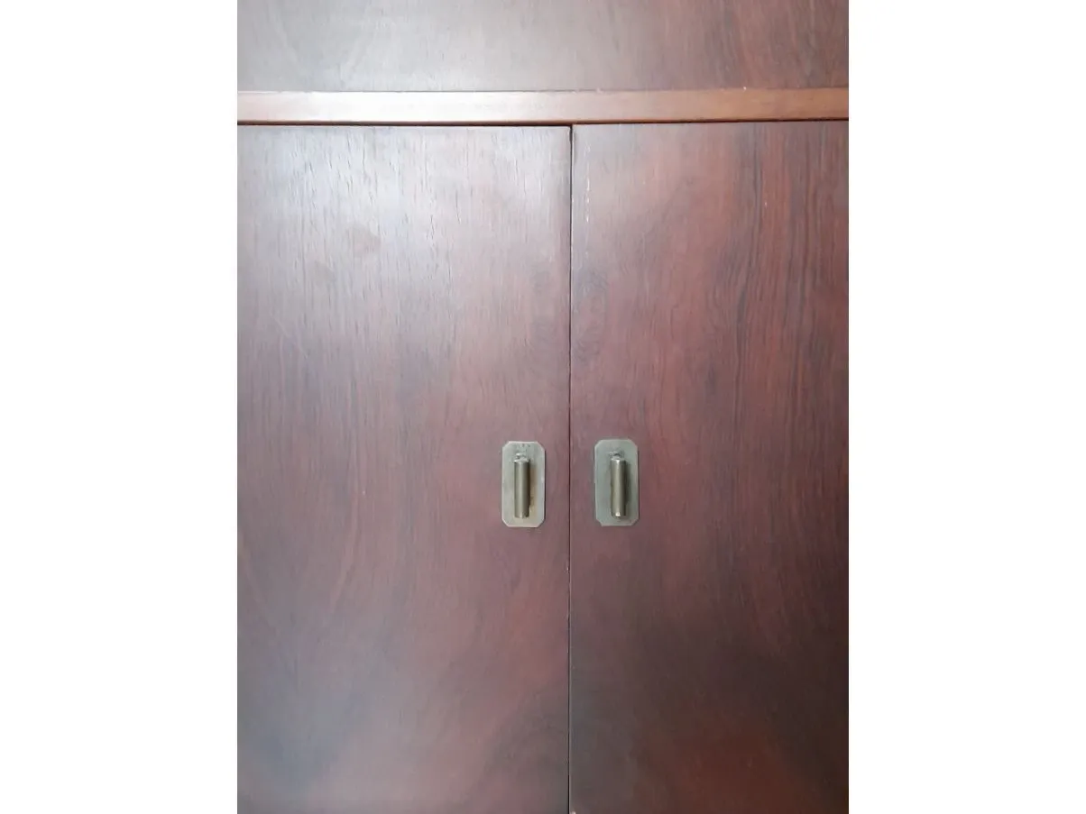 Vintage modular bookcase in rosewood (1950s), Sormani 3