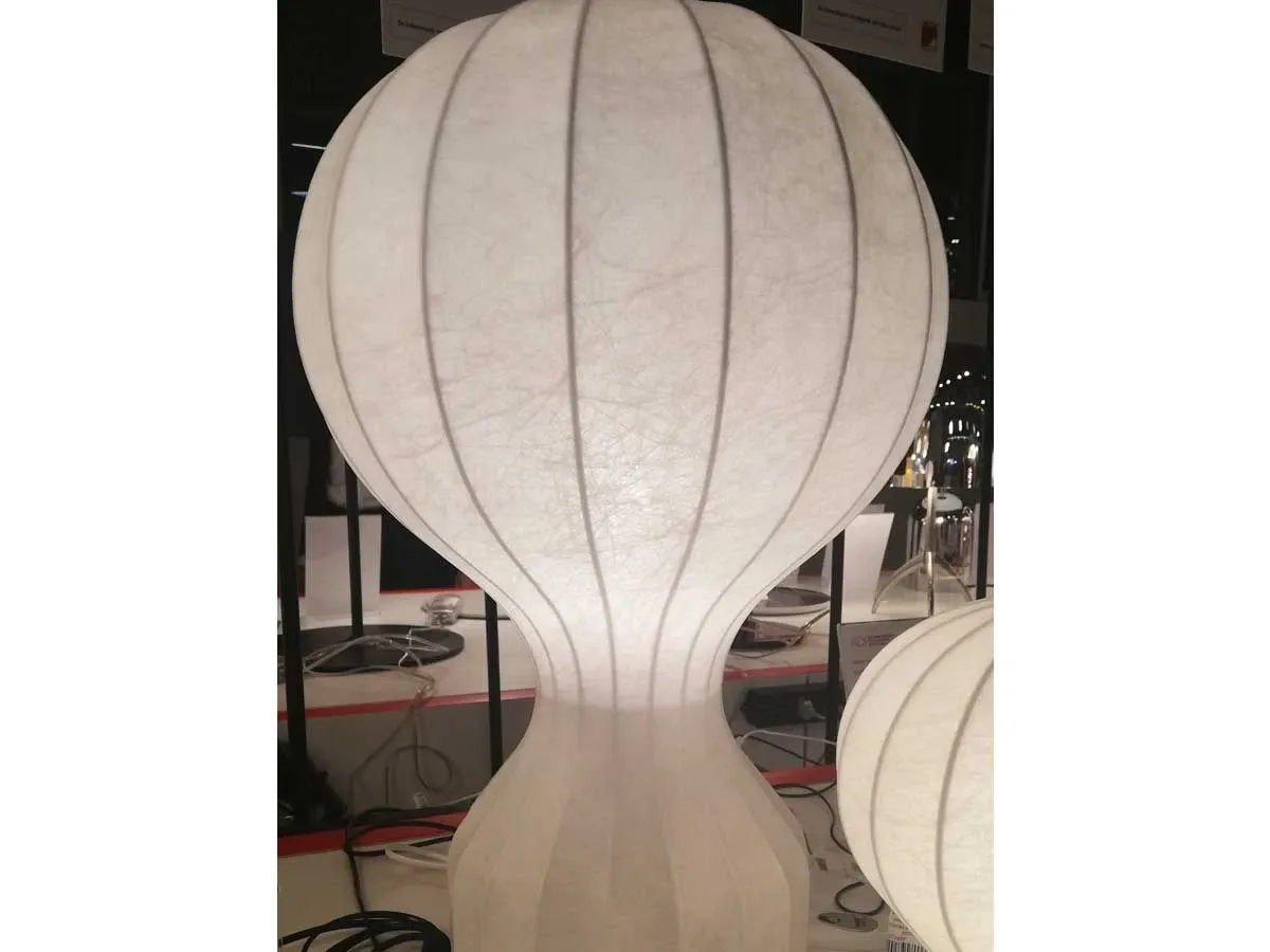 Lampada da tavolo Gatto dei fratelli Castiglioni (bianco) 5