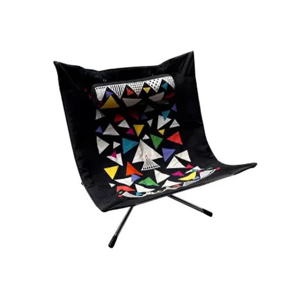 Miamina folding armchair in fabric, Saporiti Italia image