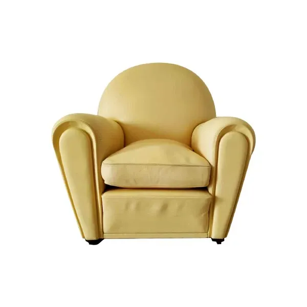 Vanity Fair iconic armchair in leather (yellow), Poltrona Frau image