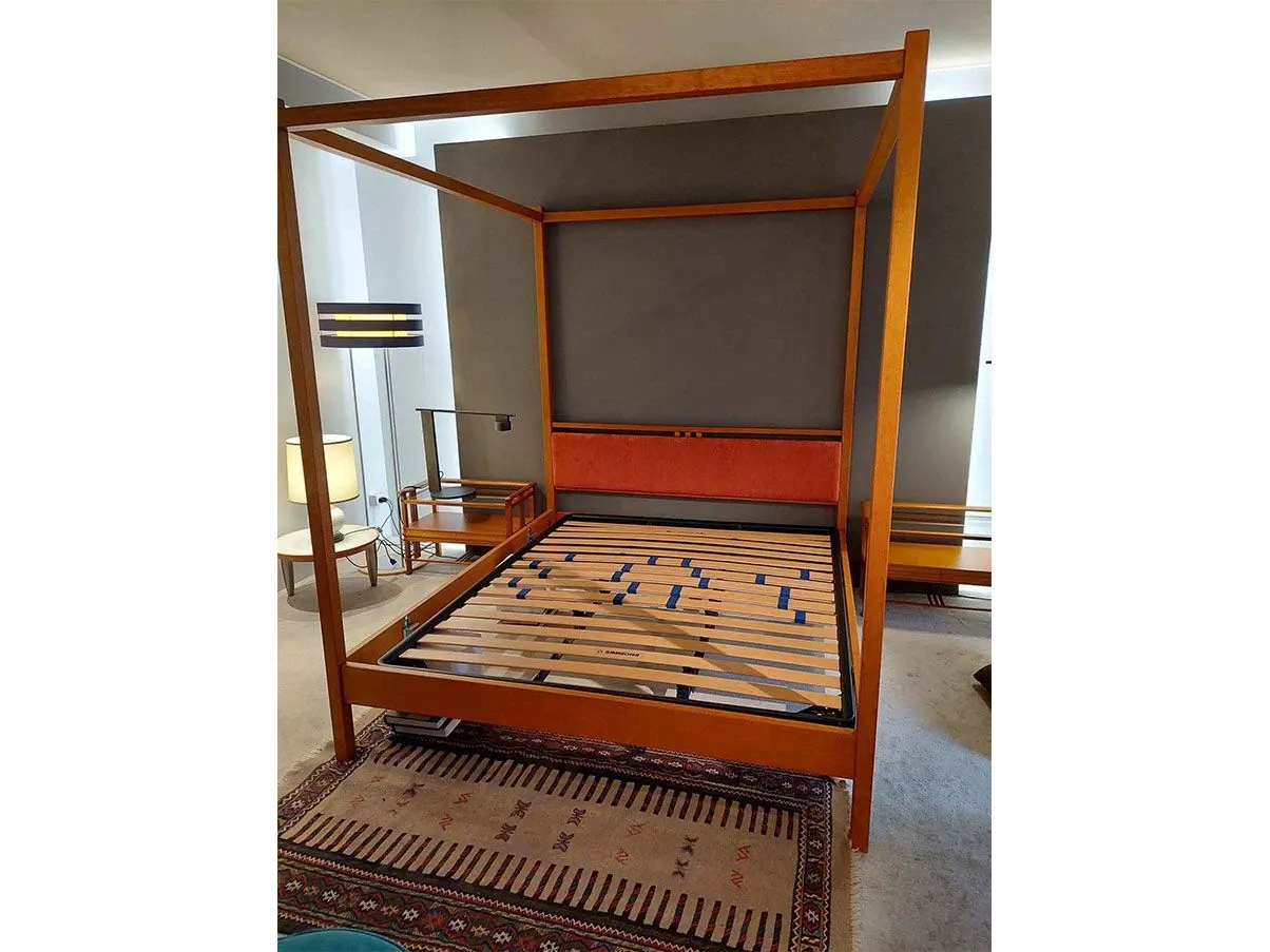 Gallery night set with canopy bed and 2 bedside tables, Giorgetti 6