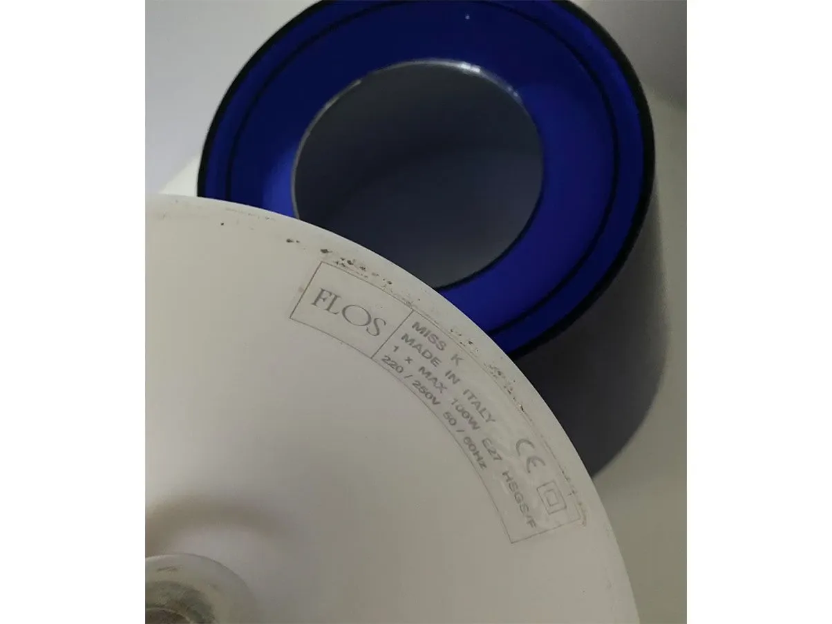 Lampada da tavolo Miss K di Philippe Starck (blu), Flos 3