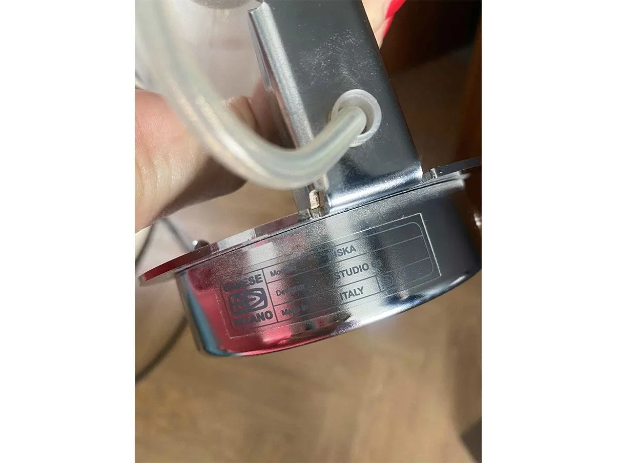 Set of 10 Kiska glass wall lamps 3