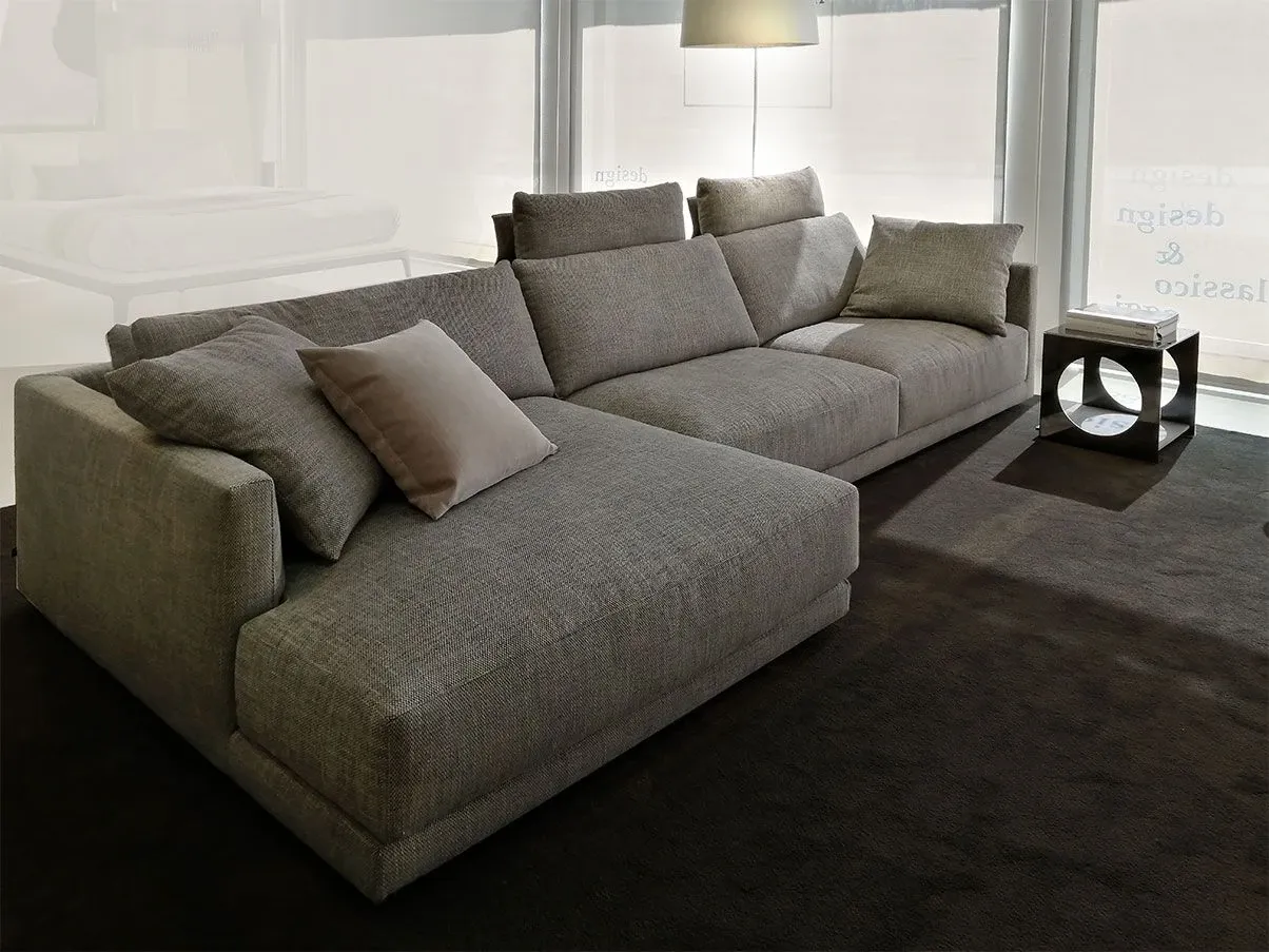 Bristol modular sofa in fabric (gray), Poliform 2