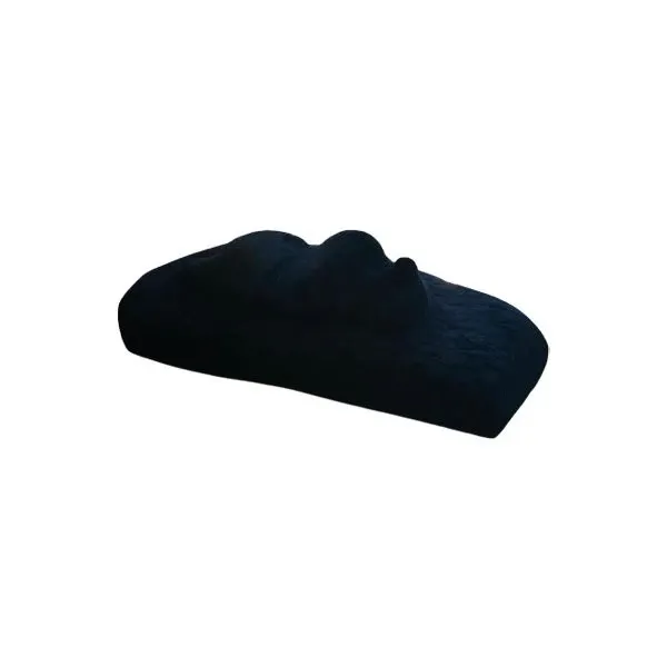 Pack sofa in black fabric 