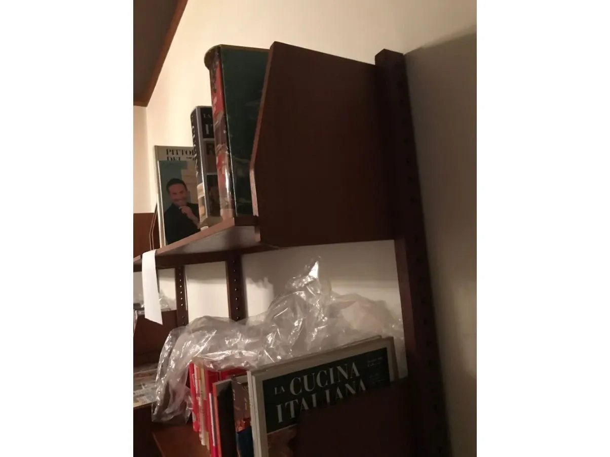 Libreria in teak vintage (anni'60) 9