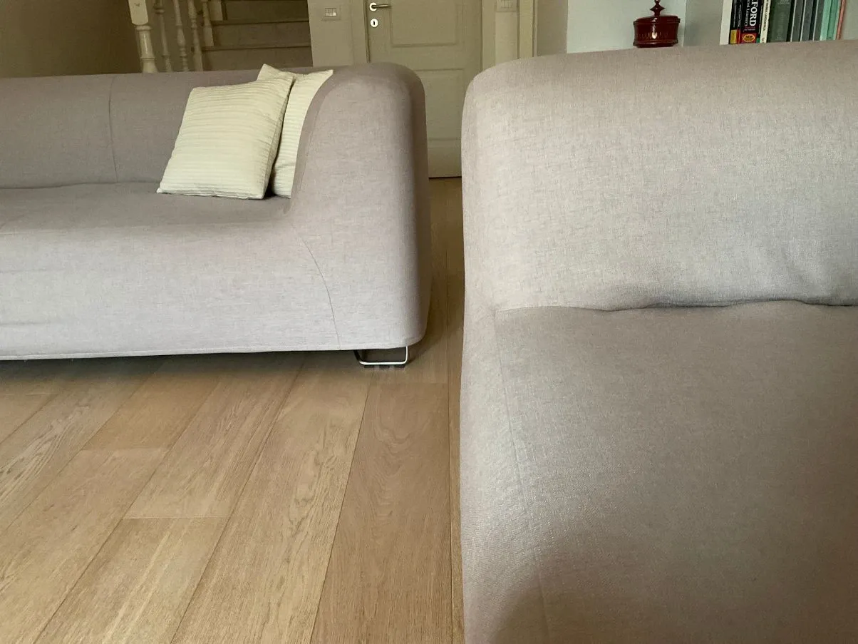 Kami dove gray 3-seater sofa 3