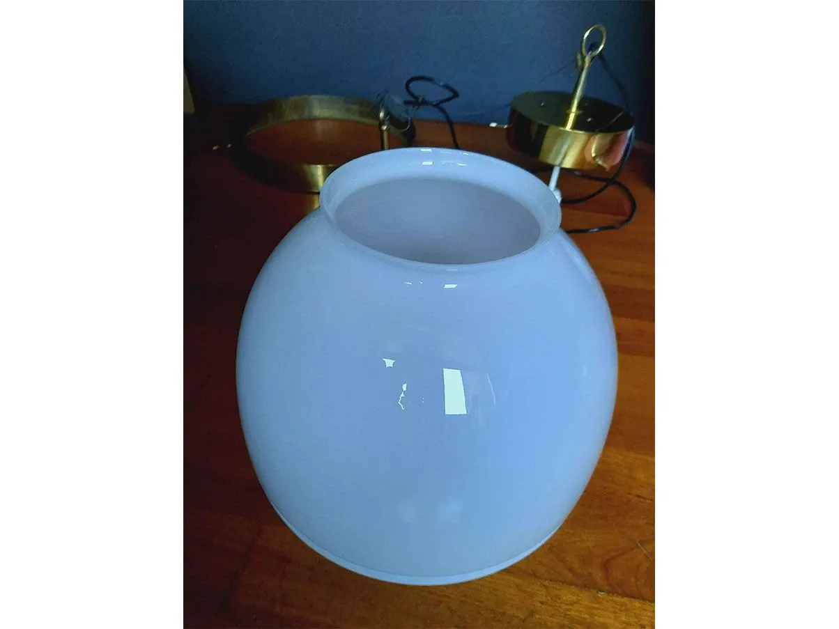 Lampada a sospensione Delta di Sergio Mazza, Artemide 7