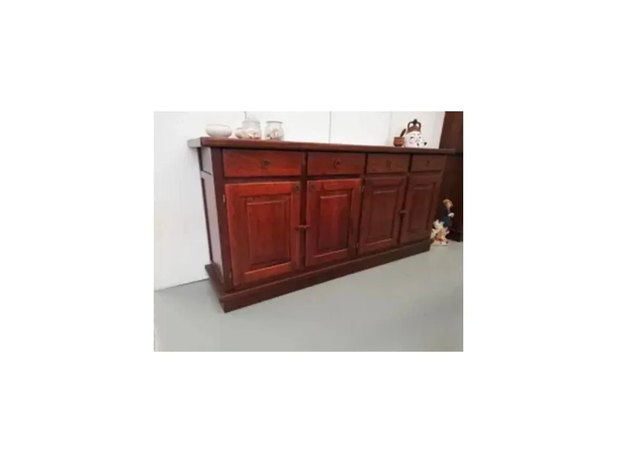 Mobile contenitore Nostalgia in legno (marrone), Linea In Arredamenti 1