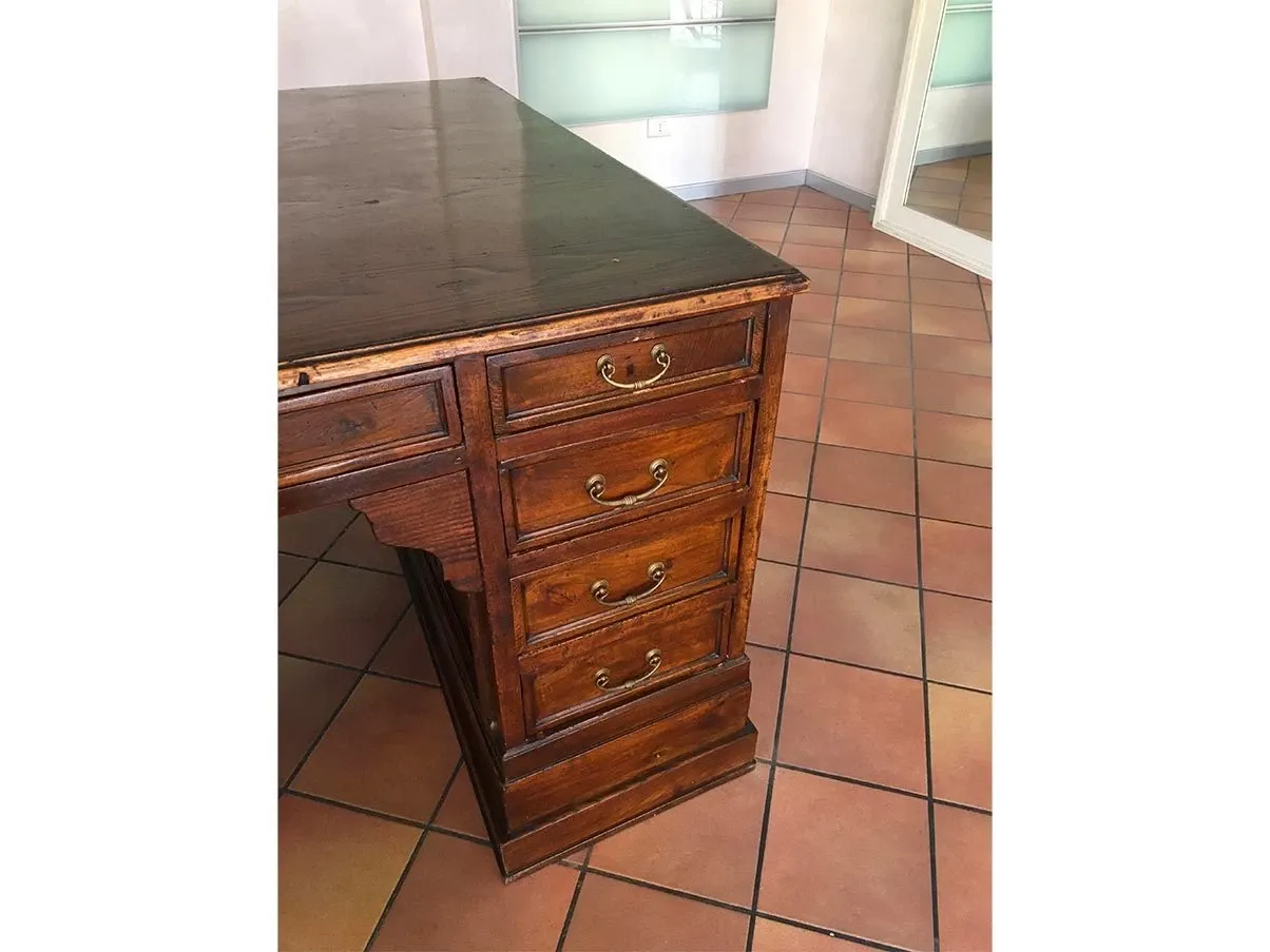 Vintage wooden desk (19th century), 2