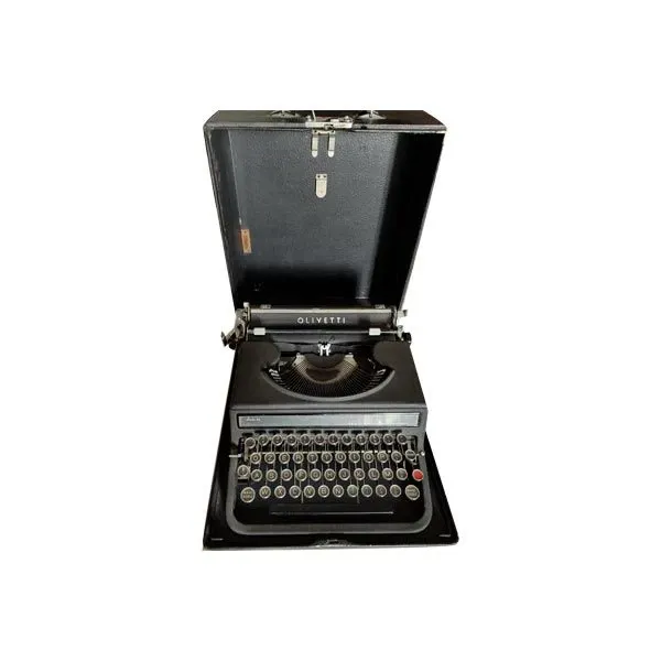 Studio 42 black typewriter, Olivetti image