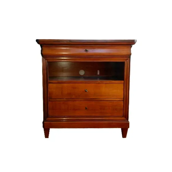 Luigi Filippo chest of drawers in cherry wood, Morelato image