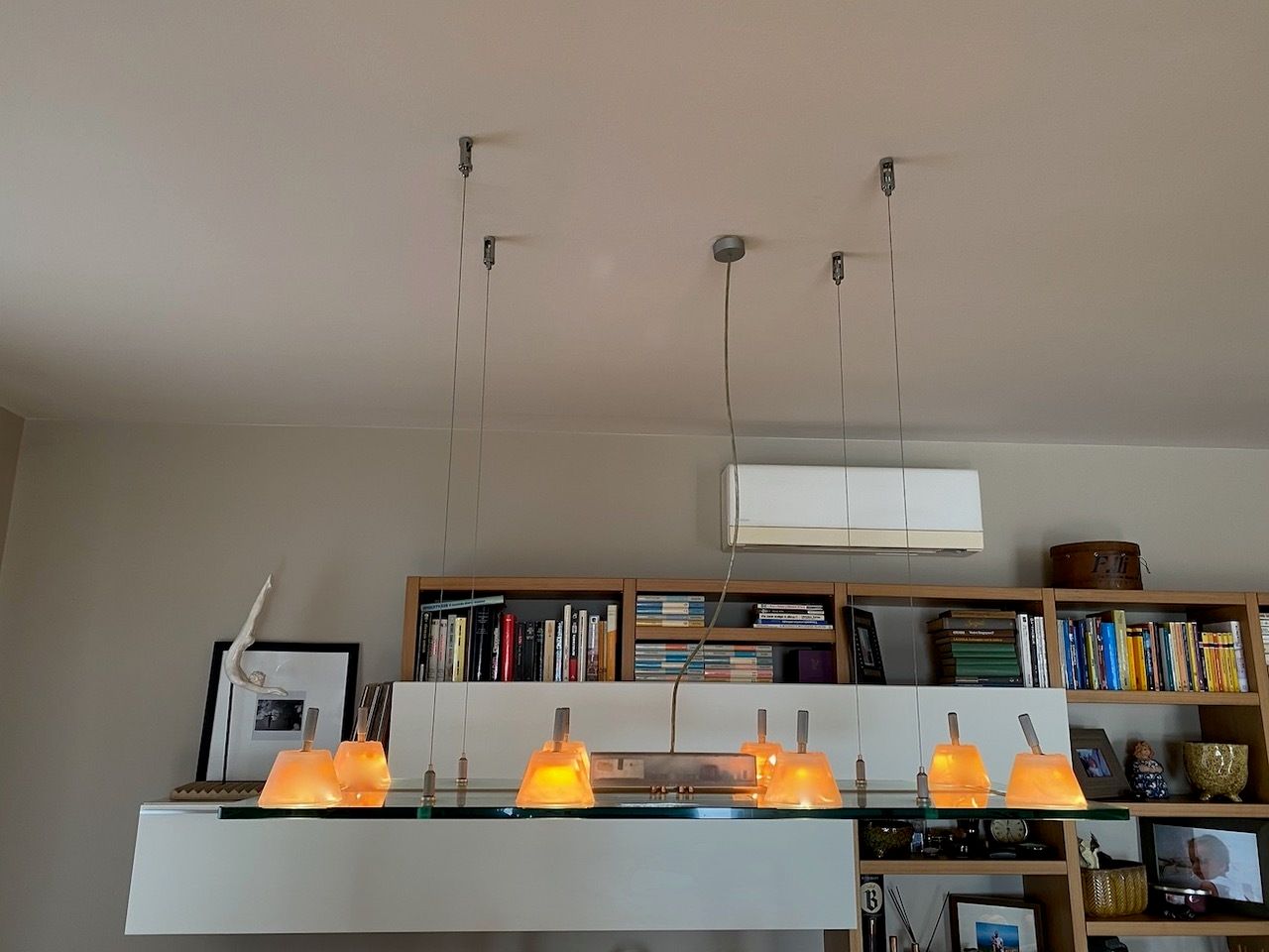 Lampada a sospensione Lastra 8 Rectangular di Citterio 9
