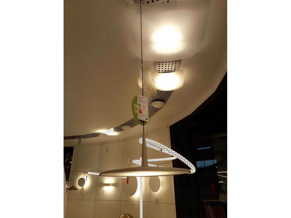 Lampada a sospensione Skan con LED (beige), Vibia 4