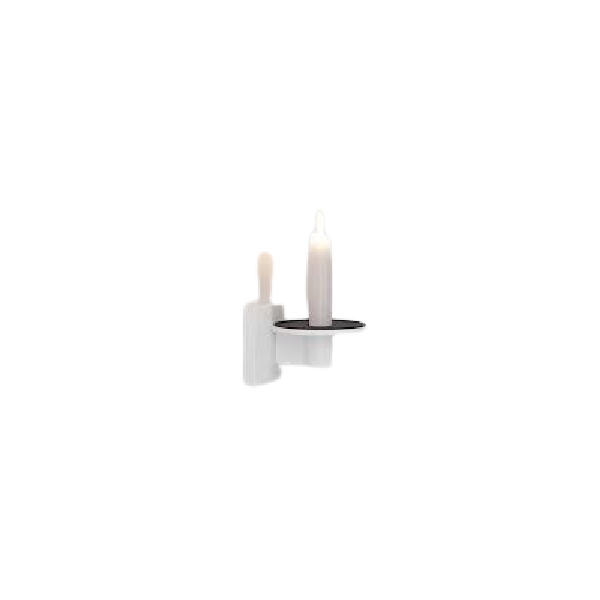 Wall candle holder with plug-in, Viabizzuno image