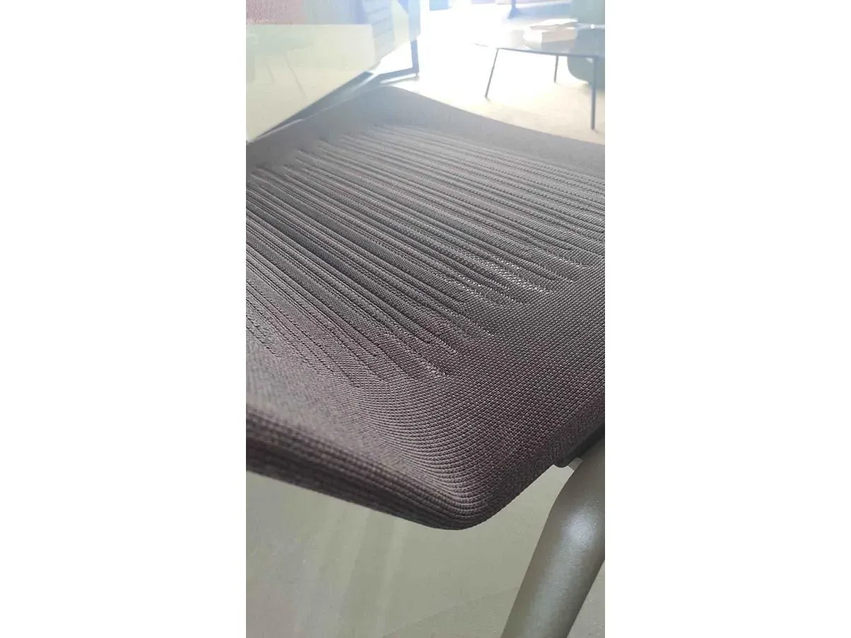 Zebra Outdoor Sessel aus Stoff (braun) 5