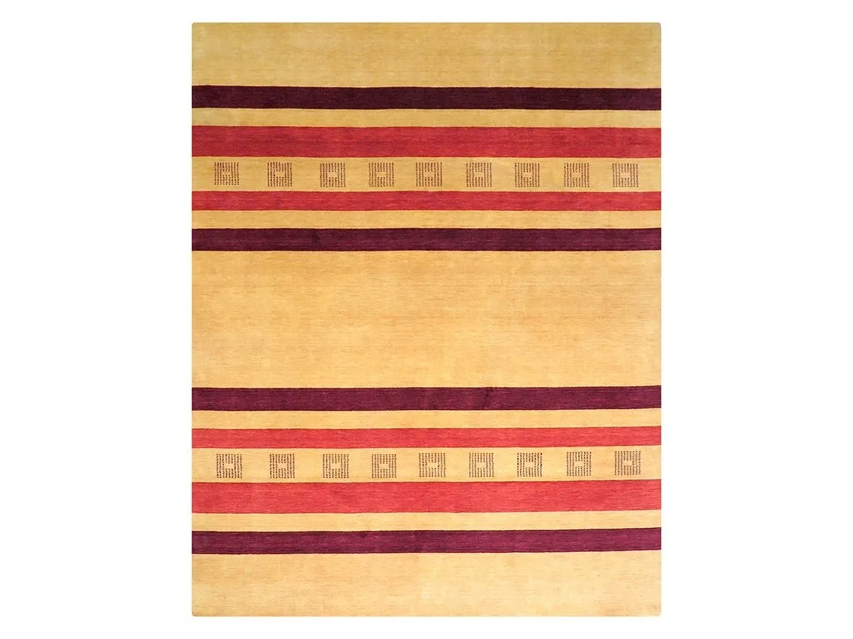 Tappeto rettangolare Loom 45028 in stile etnico, Cabib 4