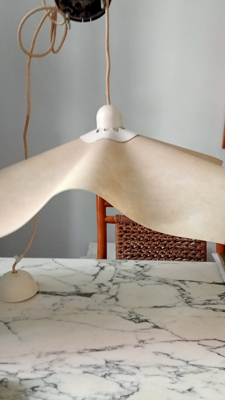 Lampada a sospensione Area di Mario Bellini (anni '70) Main