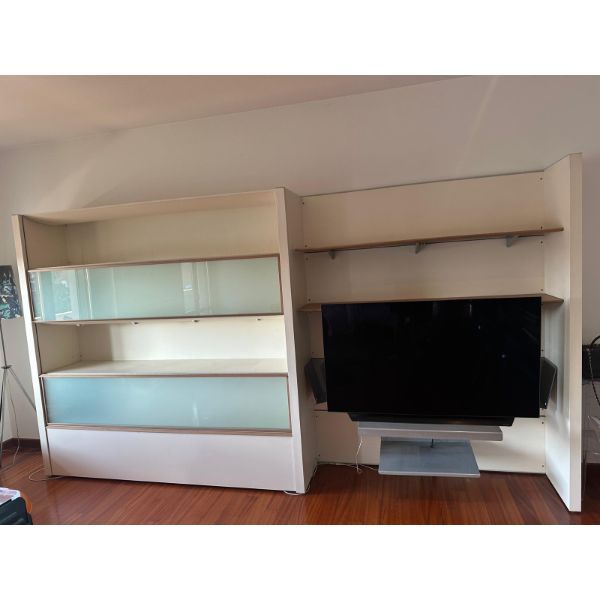 Wall-Mounted TV Cabinet System Domus image