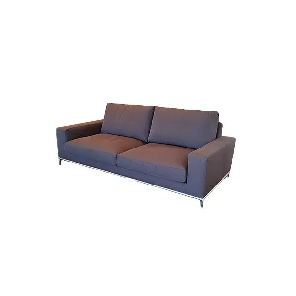 Joseph 2 seater sofa in fabric (grey), Cristian Divani 3