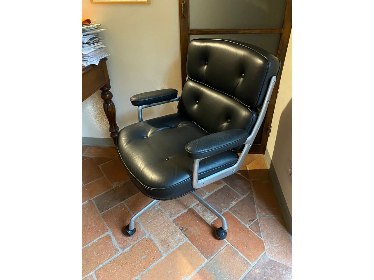 Sedia girevole Lobby ES 104 vintage (anni '70), De Padova 4