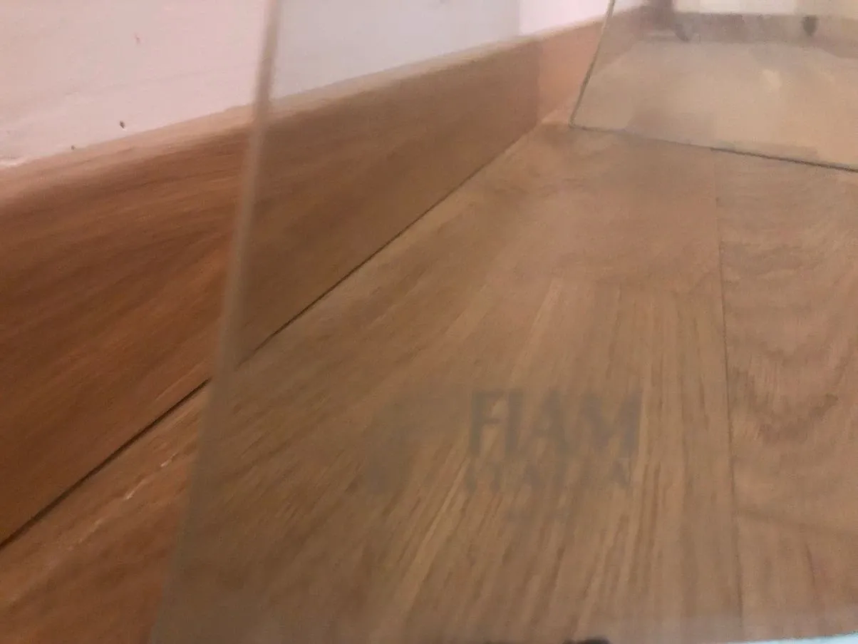 Consolle Dama in vetro temperato, Fiam 1