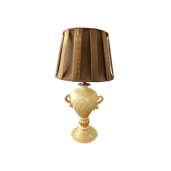 Lampada da tavolo con base ad anfora in cristallo, IPM light 4
