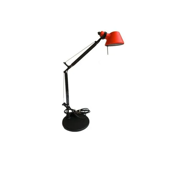 Lampada da tavolo Tolomeo Micro alluminio (rosso), Artemide image