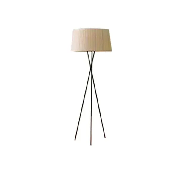Lampada da terra piantana tripode stile Stilnovo, anni '50 | Grand Vintage