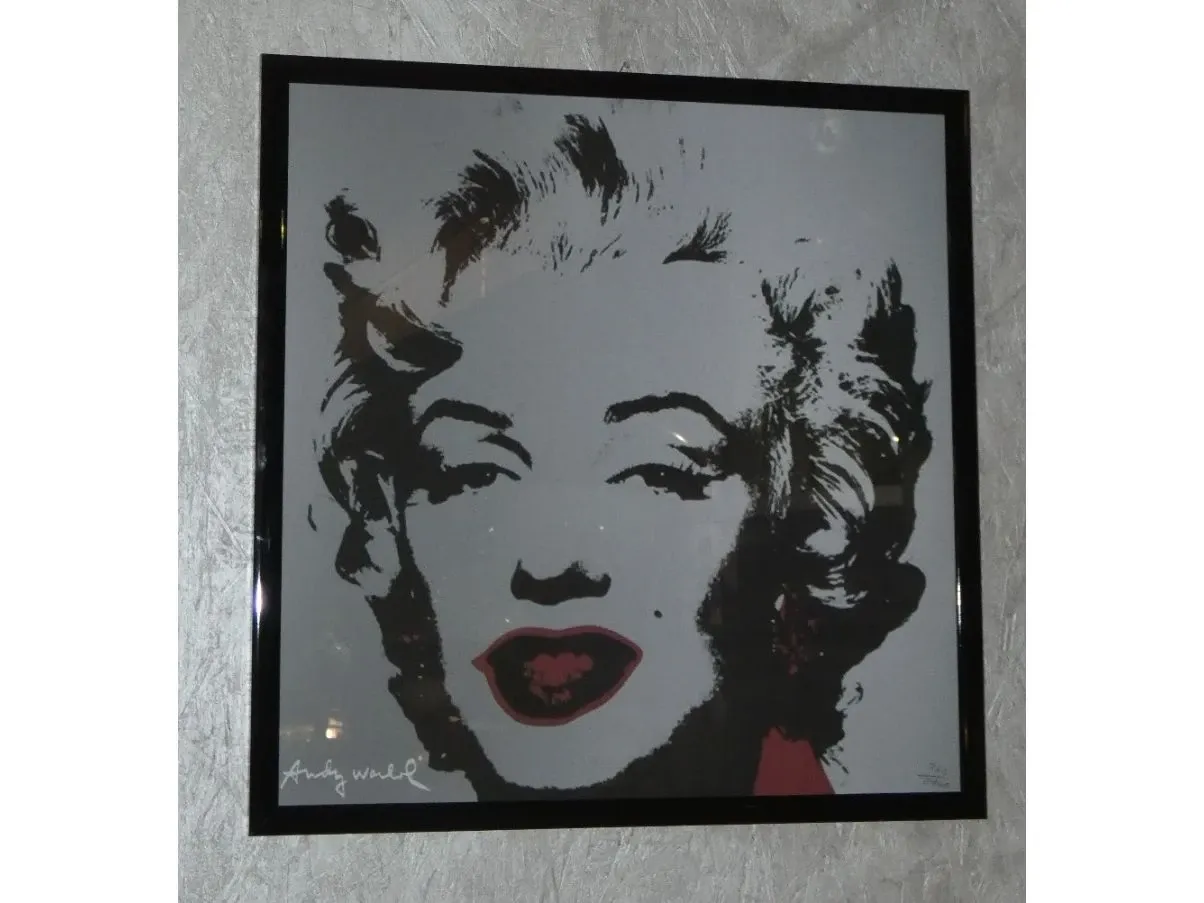 Nummerierte Vintage-Lithografie Marilyn Monroe (80er Jahre) 2