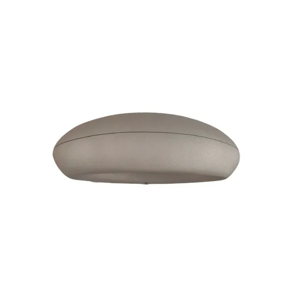Loop wall lamp / applique in metal (silver), Panzeri 