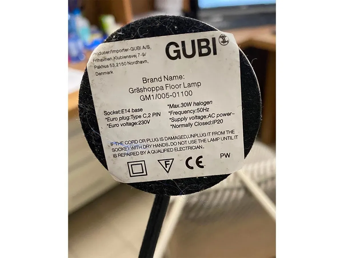 Stehlampe Grossman Kollektion Gräshoppa aus Aluminium 5
