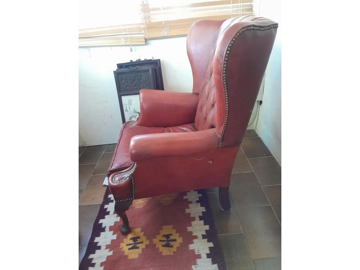 Chesterfield Sessel im englischen Stil 1