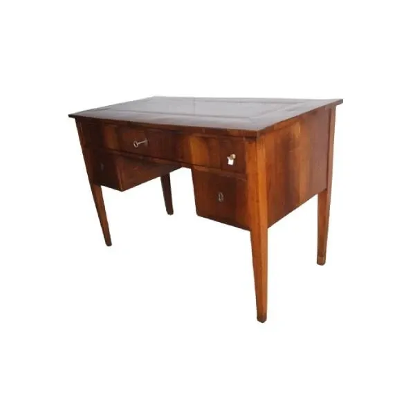 Vintage desk in walnut wood ('800), image