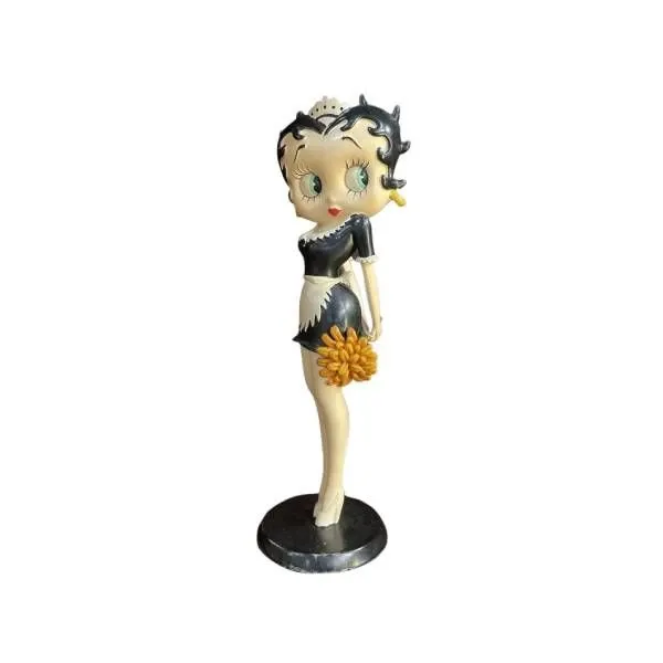 Betty Boop figurine with quilt, Fleischer Studios image