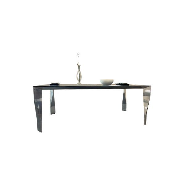 Diamond rectangular table in glossy black crystal by Patricia Urquiola, Molteni&C image