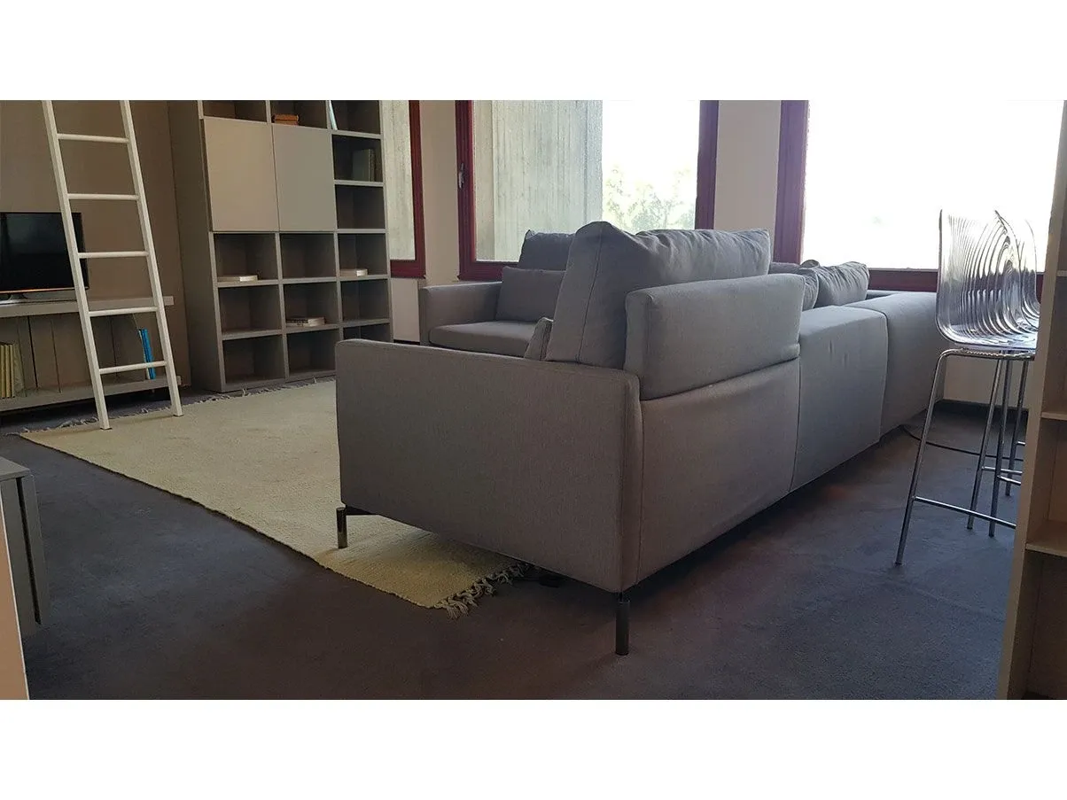 Reef corner sofa in fabric (grey), Novamobili 3