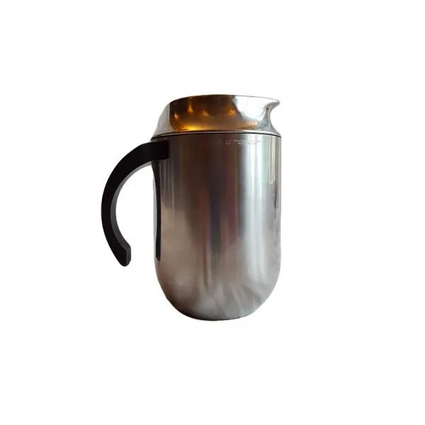 Divitral line thermal jug in steel (1980s), Alessi image