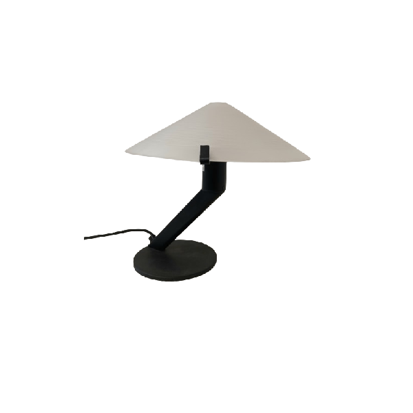 Tobia table lamp in metal and glass, Lami Progetti image