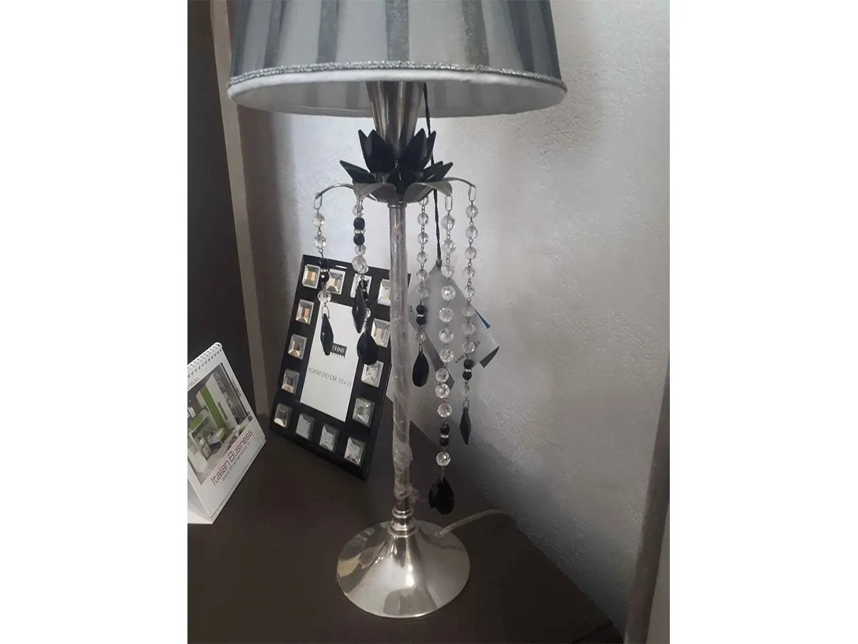 Lampada da tavolo in ferro e ottone, Jago 4