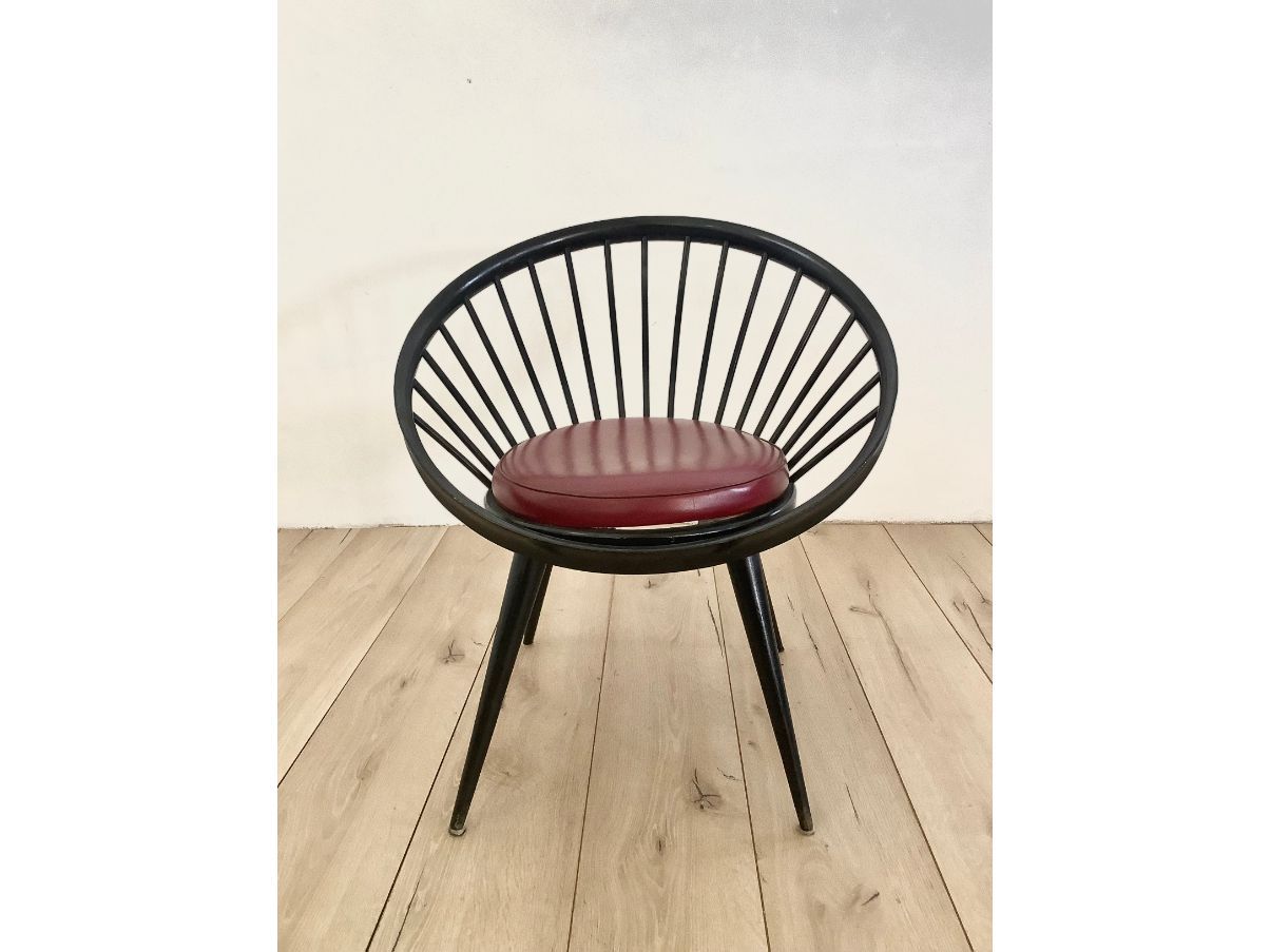 Circle Armchair by Yngve Ekstrom (50s Vintage) Front