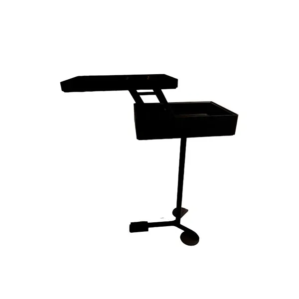 Tavolino contenitore Comodo in acciaio e rovere, Karakter image