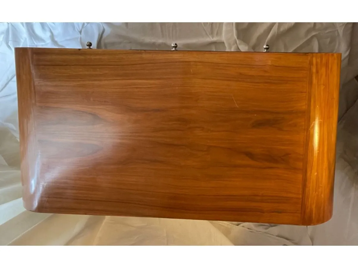 Art Deco Schreibtisch aus Palisanderholz (1930er Jahre) 3