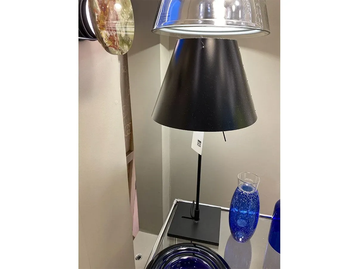 Lampada da tavolo Costanzina in policarbonato (nero), Luceplan 3
