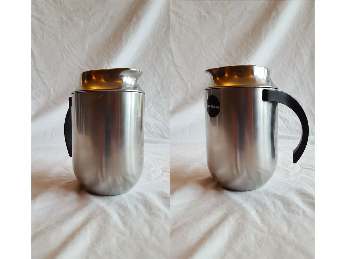 Caraffa termica linea Divitral in acciaio (anni '80), Alessi 4