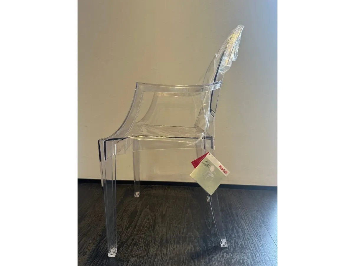 Sedia Luis Ghost trasparente, Kartell 2
