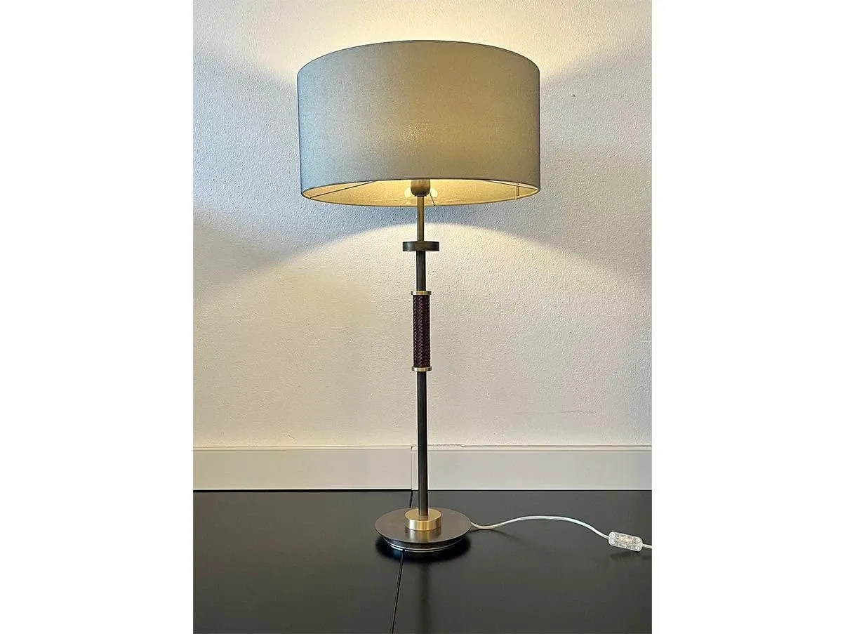 Lampada da tavolo 1 luce Dew in tessuto (sabbia), Patrizia Garganti 2