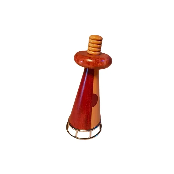 Wood pepper mill MP0825 by Ettore Sottsass, Alessi image