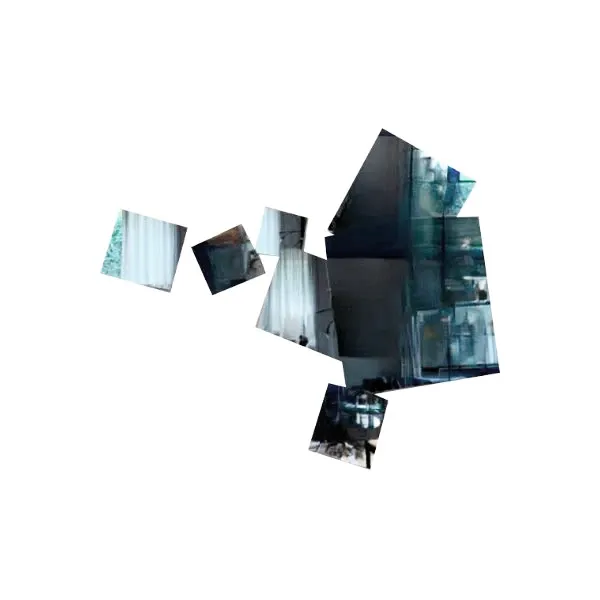 Specchio a 7 pezzi Mirallmar, Barcelona Design 2